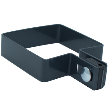 Obejma końcowa na słupek 80x80 mm antracyt