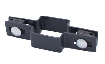 Obejma pośrednia na słupek 60x60 mm antracyt