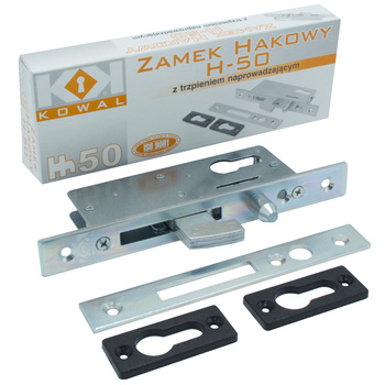 Zamek Hakowy H-50 z trzpieniem naprowadzającym