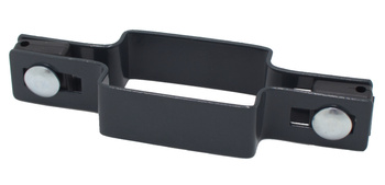 Obejma pośrednia na słupek 60x40 mm odwrotna antracyt