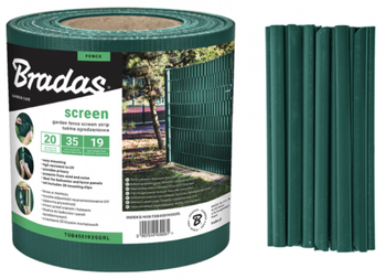 Taśma ogrodzeniowa 19cm x 35m zielony