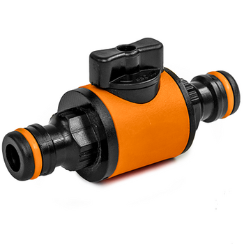 Nypel do łączenia 2 szybkozłączek z zaworem