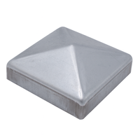 Kapa metalowa na profil 80x80 mm ocynkowana