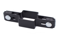 Obejma pośrednia na słupek 50x50 mm czarna