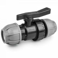 Zawór do rur PE 40 mm / 40 mm