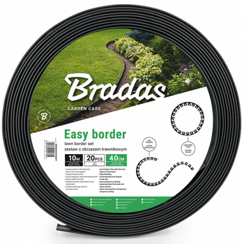 Obrzeże ogrodowe 40 mm czarne