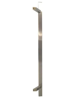 Pochwyt - antaba jednostronny prostokątny 40x20x1000 mm satyna