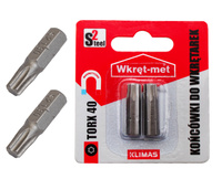 Końcówka montażowa typ TX-40 dł. 25 mm 2 szt