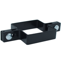 Obejma pośrednia na słupek 100x100 mm czarna