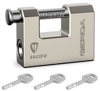 Kłódka trzpieniowa wzmocniona 60 niklowana