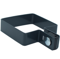 Obejma końcowa na słupek 70x70 mm antracyt