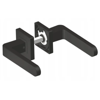 Klamka TONDO czarny mat